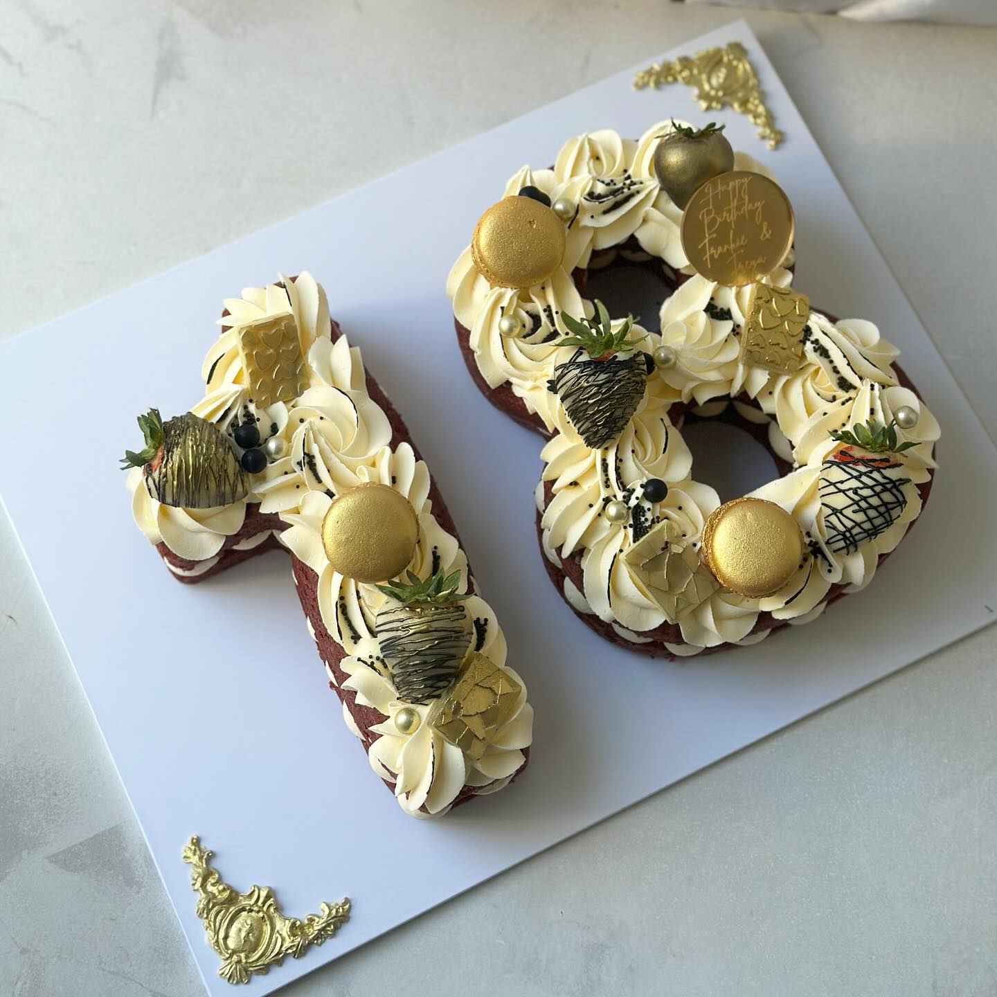 Birthday cake design 34